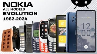 All Nokia Mobiles Evolution From First to Last 1982  2024 | History of Nokia | Nokia Evolution