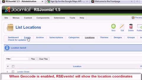 Ep. 65: RSEvents! locations and Google Maps