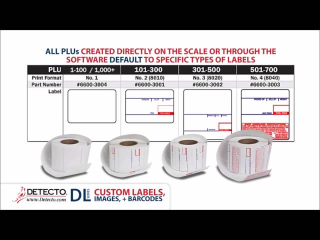 Detecto DL Series Label Printing Scale - Prime USA Scales