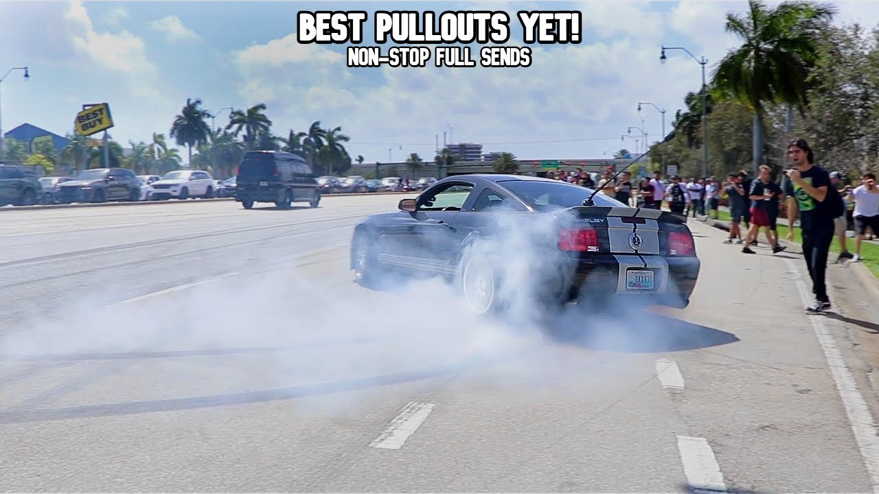 Palm Beach Cars & Coffee Pullouts and Burnouts! - March 2022