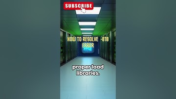 Solving the -818 DBRM Issue: An Interview Question Explained #mainframe#cobol #db2 #Interview