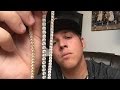 REAL vs. FAKE diamond tennis chain