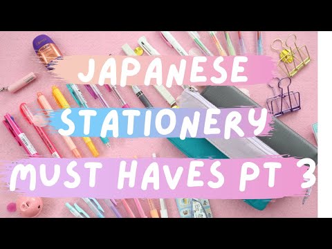 Unique &amp;<strong>amp</strong>; Interesting Japanese Stationery <strong>pt</strong> 3 ft. Stationery Pal