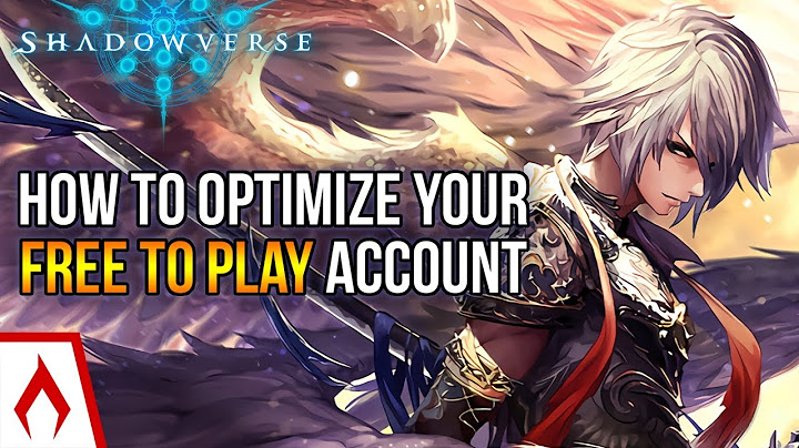 [Shadowverse] How to Optimize Your Free to Play Account (Sponsored)