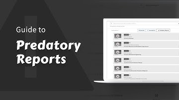 Predatory Reports | An Integrated Feature of Journalytics Academic & Journalytics Medicine