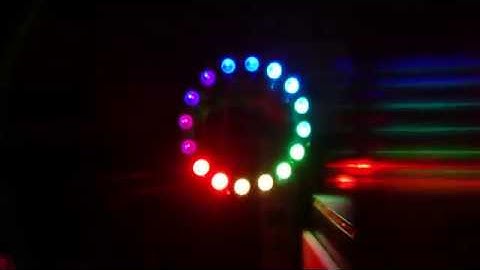 Neopixel Ring FFT Music Visualizer