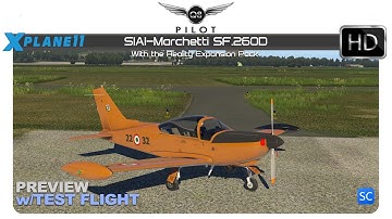 [X-Plane] SIAI Marchetti SF-260 w/ Reality Expansion Pack (REP) | Preview