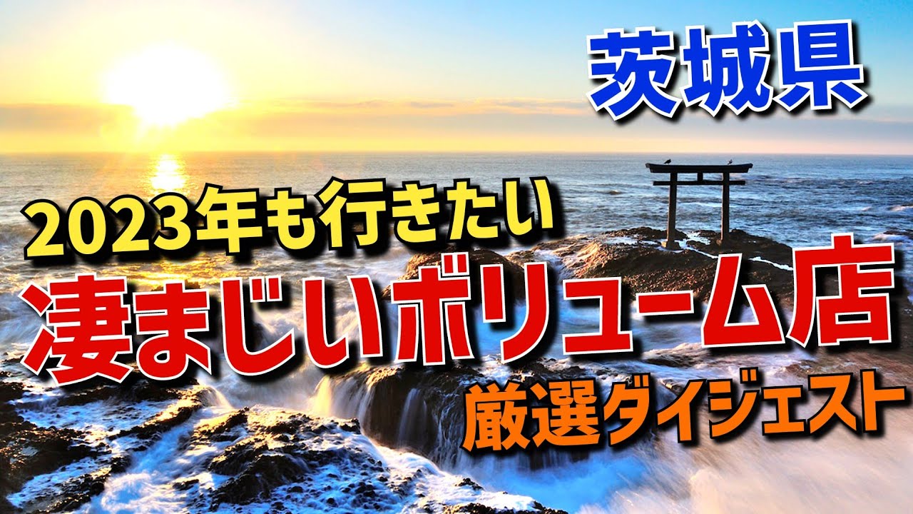 【茨城グルメ】総集編【2022年訪問の中から腹一杯になったお店の振り返り7選】