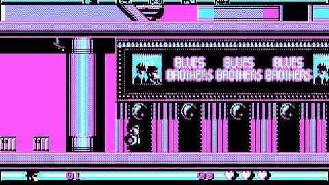 The Blues Brothers (PC) - CGA graphics