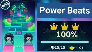 Rolling Sky Remake | Power Beats | ★★★★ All Gems And Crowns