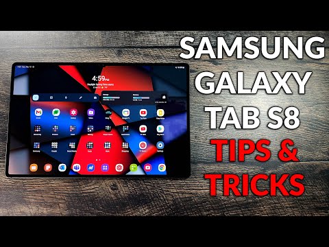 Samsung Galaxy Tab S8 - Tips u0026 Tricks First Things To Do To Maker It Faster With Better Battery Life