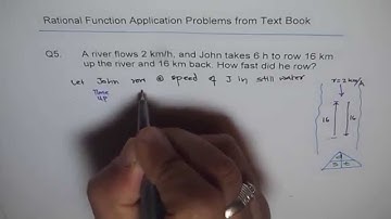 Rational Function Application Row Speed Q5