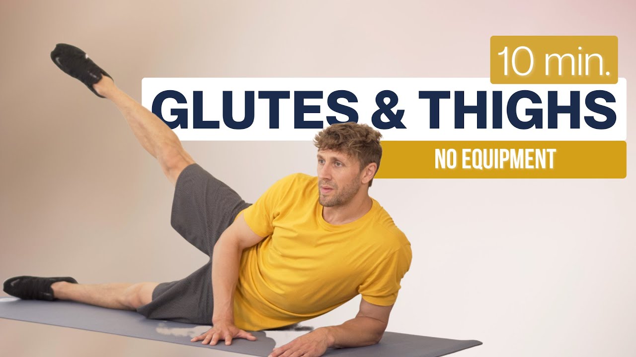 10 Minute Glutes & Thighs Workout at Home (No Equipment)