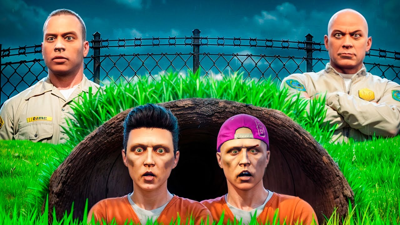 Hide and Seek Într-o ÎNCHISOARE În GTA 5!