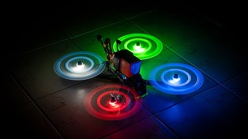 Make your Drone GLOW! Gemfan Moonlight LED Propellers 🌙