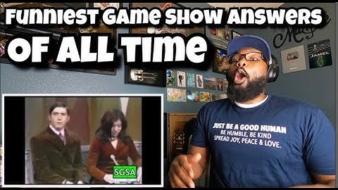 Funniest Game Show Moments Of All Time | REACTION