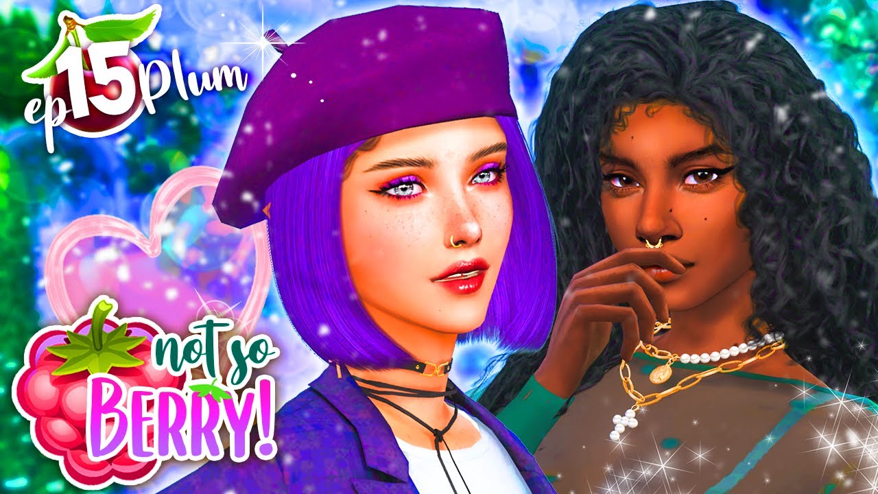 Back Together!? - NOT SO BERRY CHALLENGE! 💜 Plum #15 (The Sims 4) - YouTube