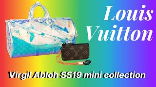 Louis Vuitton Collection - Virgil Abloh SS19 / Louis Vuitton Prism Keepall