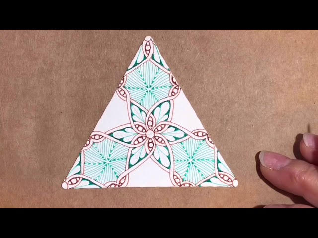 RATOON on the 3z tile ゼンタングル - YouTube