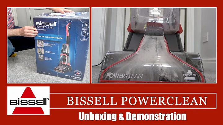 Bissell Powerclean Compact Carpet Washer Unboxing,...