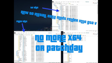 How To Install Easy Mods Folder For GTA V (Great Tool For Easy Replacement Mods Installations)