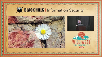 WWHF 2019 Keynote - Ian Coldwater