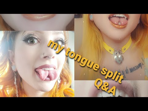All about my tongue split
