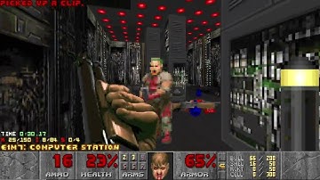 The Ultimate Doom - PC - E1M7: Computer Station - UV Max + Pistol Start
