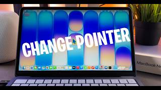 Changing The Pointer Size and Color On a MacBook Neo