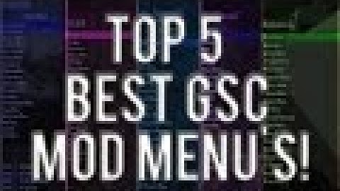 BO2 PS3 XBOX PC Top 5 Best GSC Mod Menus + DOWNLOADS