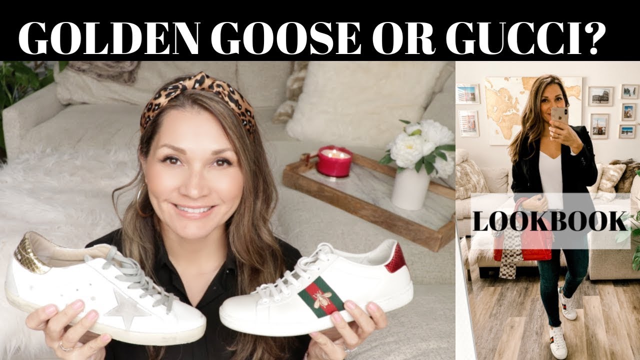 golden goose vs gucci sneakers