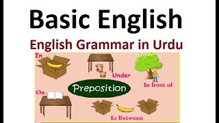 Preposition/English in Urdu