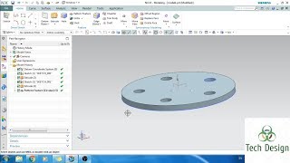 Celebrity Unigraphics NX- Basics of Pattern Feature and Mirror feature Wealth
