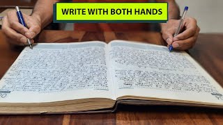 How To Write With Both Hands Ambidexterity How To Become Ambidextrous