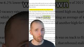 CNBC reports big problems for U.S. Rental Market in 2026.