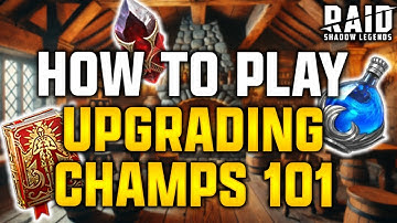 HOW TO UPGRADE CHAMPIONS - BEGINNER