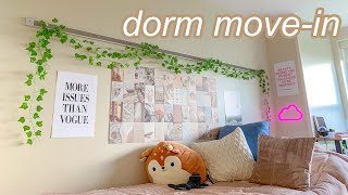 PENN STATE RENOVATED DORM MOVE IN VLOG (freshman year)