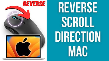 How to Reverse Scroll Wheel Direction on Mac