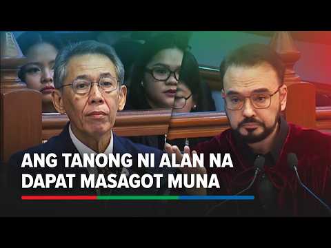 Sinagot ni Diokno: Ang 'dapat' raw itanong bago kwestyunin ang threshold ayon kay Alan