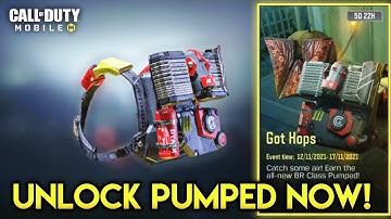 HOW TO UNLOCK/GET PUMPED COD MOBILE | GOT HOPS FEATURED EVENT l CODM