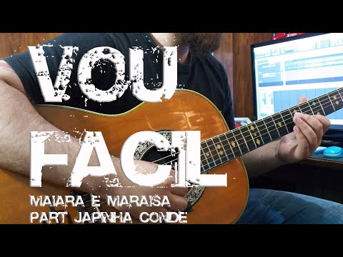 Vou fácil – Maiara e Maraisa part. Japinha Conde – Guitarra Cover + Cifra – Luiz Eduardo Zebu