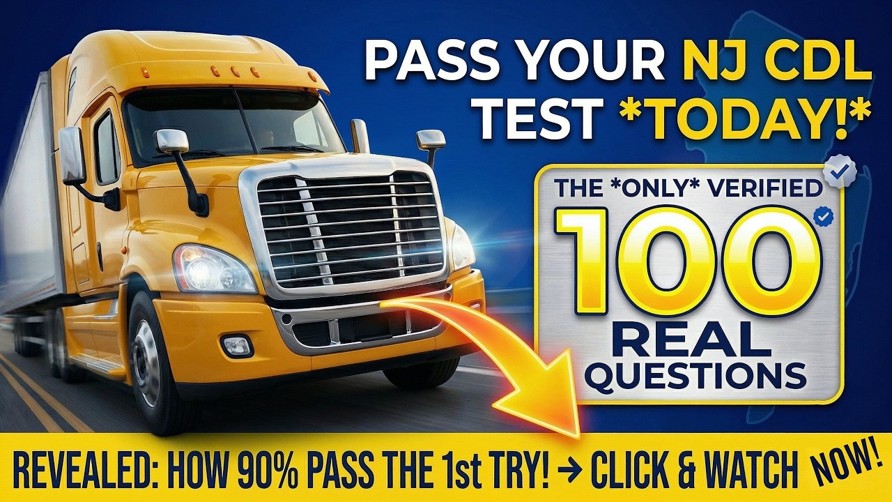 Will You Pass the CDL Test? New Jersey Practice Exam (100 Questions ...