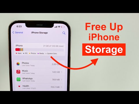 (2021) iPhone संग्रहण का एक टन कैसे मुक्त करें !!