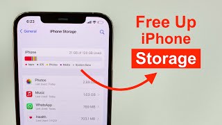 (2021) How To Free Up a TON of iPhone Storage!!