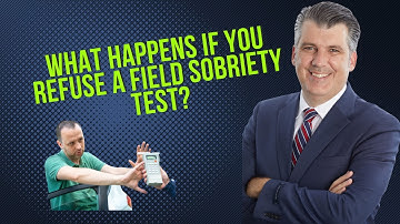 What happens if you refuse the field sobriety test? #duiattorney