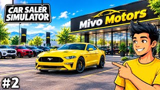 I PURCHASED A MUSTANG | CAR SALER SIMULATOR DEALERSHIP #2 screenshot 1