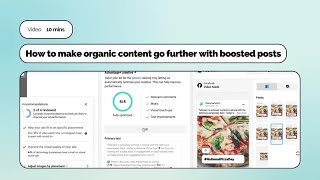 How to make organic content go further with boosted posts