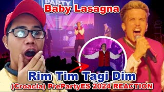 Baby Lasagna - Rim Tim Tagi Dim (Croacia) PrePartyES 2024 REACTION