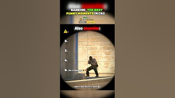Ranking Top 5 Funny Moments in Cs2 😂 #cs2 #cs2memes