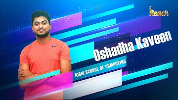 Oshadha Kaveen - NIBM REACH Workshop